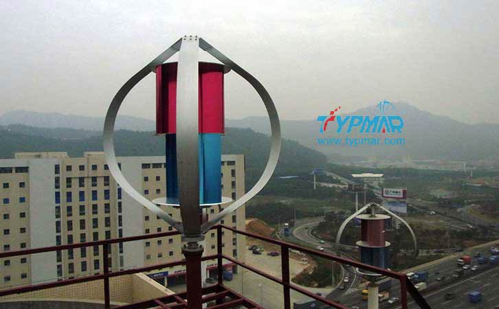 泰瑪科技深圳總部大樓 磁懸浮風(fēng)力發(fā)電機(jī)3000W