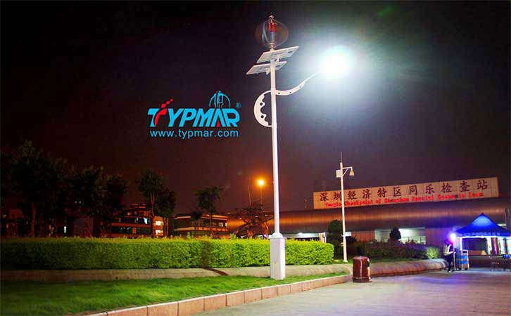 深圳同樂(lè)關(guān)風(fēng)光互補(bǔ)路燈工程案例