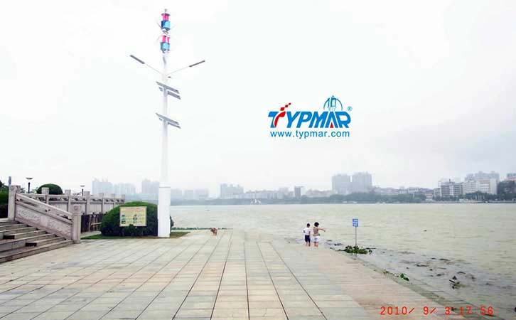 惠州景區(qū)江邊工程 風力發(fā)電機組