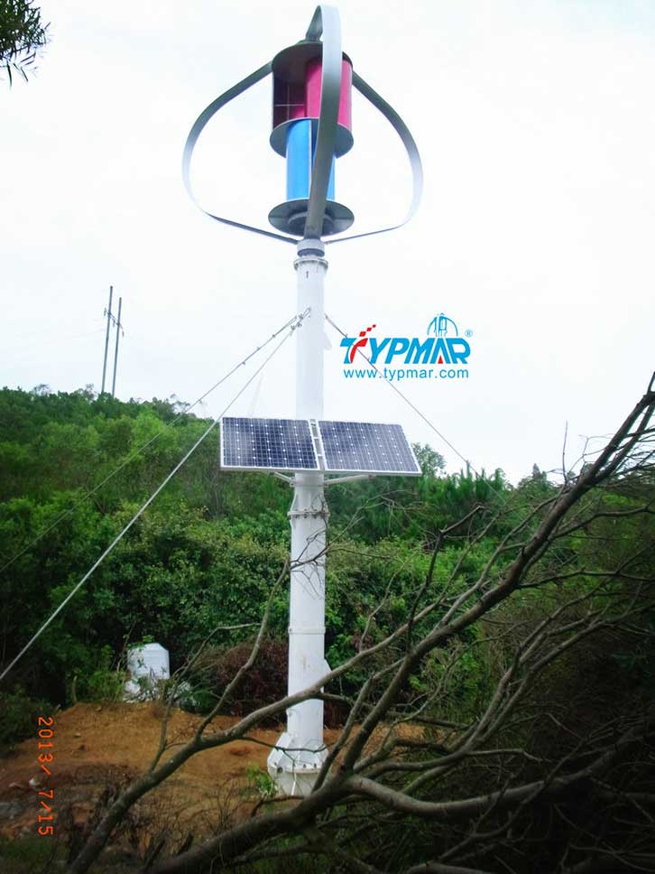 汕頭南澳島工程 風(fēng)光互補發(fā)電系統(tǒng)